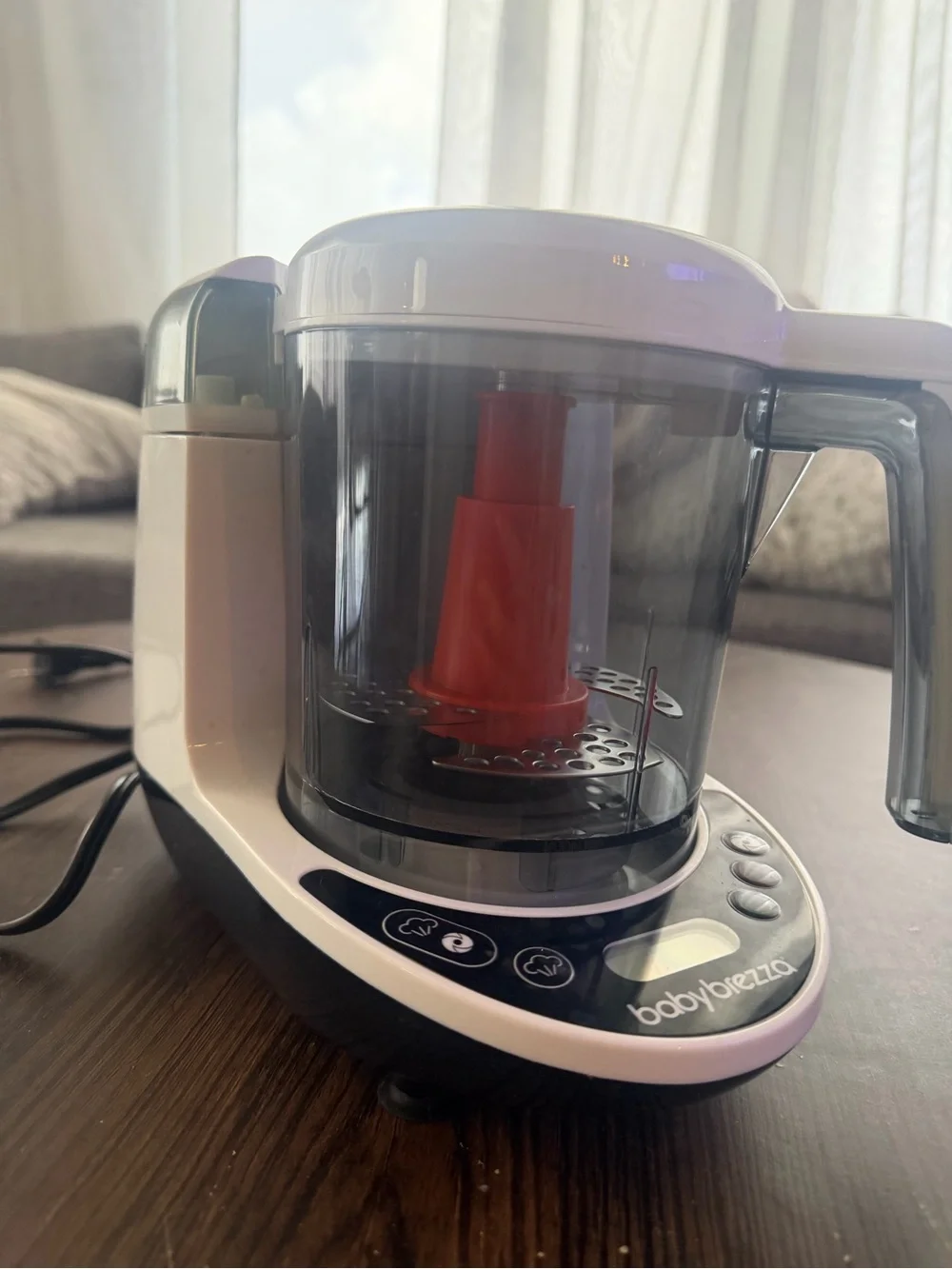 Baby Brezza White Baby Food Maker Delux